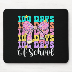 100. Schultag Niedlicher Stift Coquette Bow Lehre Mousepad