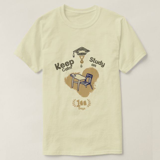 100. Schultag T-Shirt (Design vorne)