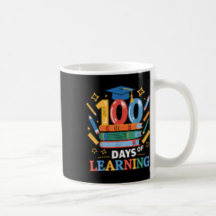 100 Schultage 100 Lerntage Lehrer Kaffeetasse