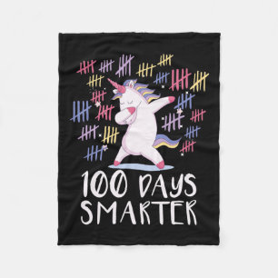 100 Schultage Fleecedecke