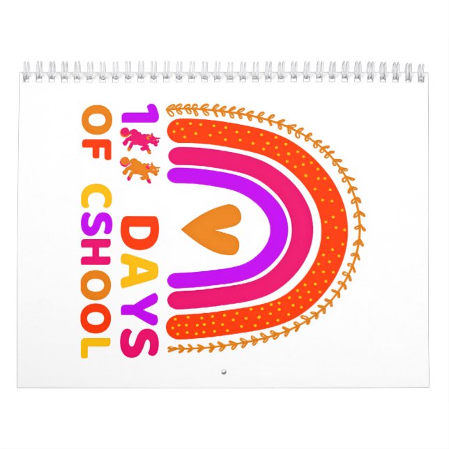 100 Schultage Kalender (Titelbild)