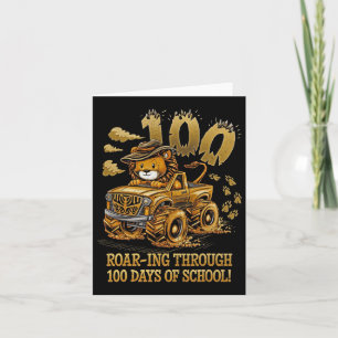 100 Schultage Karte