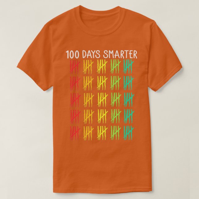 100 Schultage klüger 3 T-Shirt (Design vorne)
