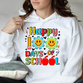 100 Schultage. Lehrerbewertung .Lehrer Hoodie
