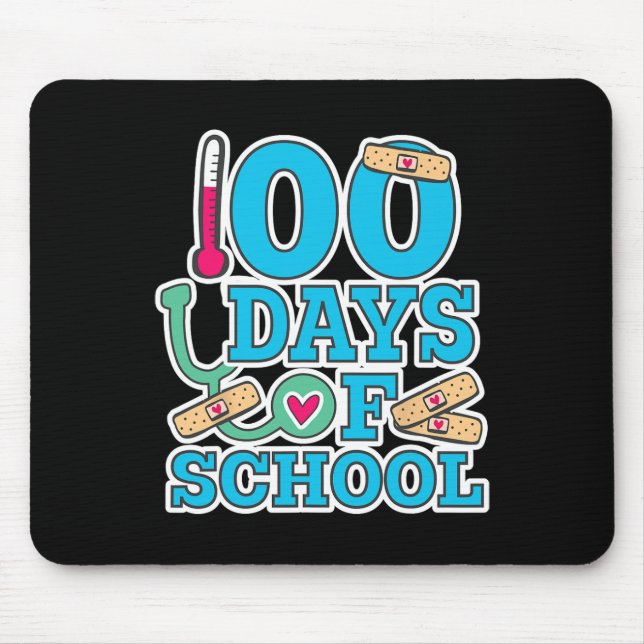 100 Schultage Mousepad (Vorne)