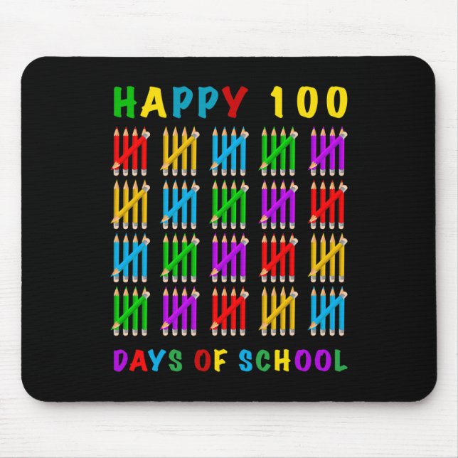100 Schultage Mousepad (Vorne)
