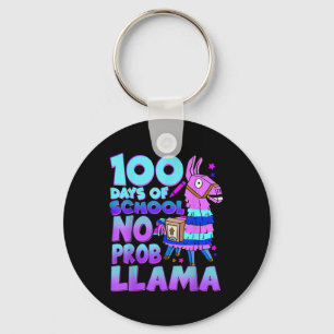 100 Schultage Nr. Probllama Llama 100. Tag Schlüsselanhänger