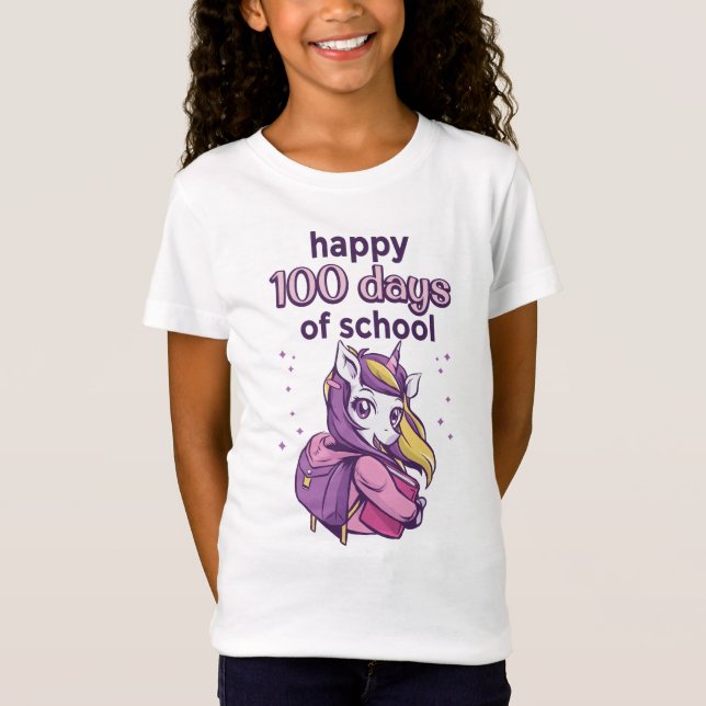 100 Schultage T-Shirt (Vorderseite)