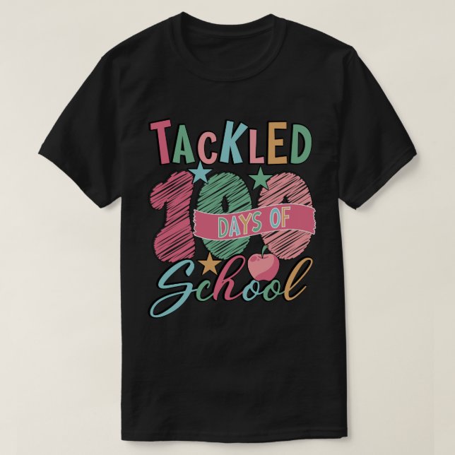 100 Schultage T-Shirt (Design vorne)