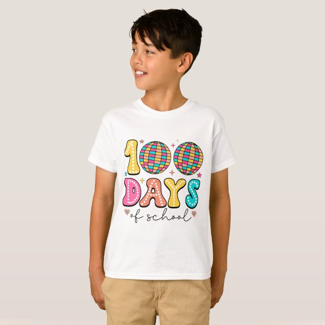 100 Schultage T-Shirt (Vorne ganz)