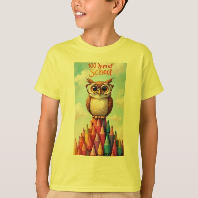 100 Schultage T-Shirt (Vorderseite)