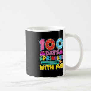 100 Schultage voller Spaß Niedlicher Kuchen Kaffeetasse