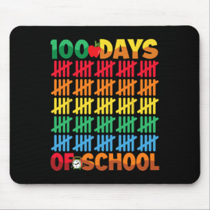 100 Schultage zum 100. Schultag Mousepad