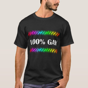 100% Schwul T-Shirt
