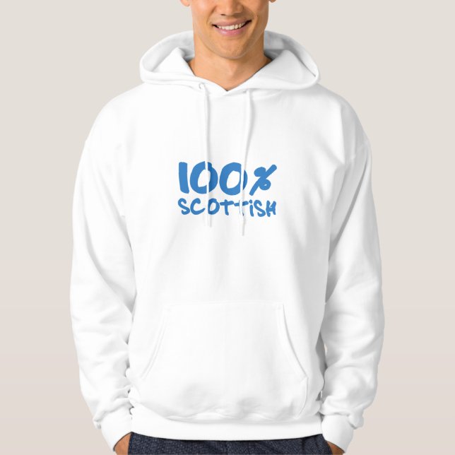 100 % Scottish Hoodie (Vorderseite)