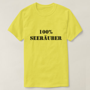 100% Seeräuber   100 % Krebs T-Shirt