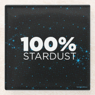 100% Stardust Glasuntersetzer