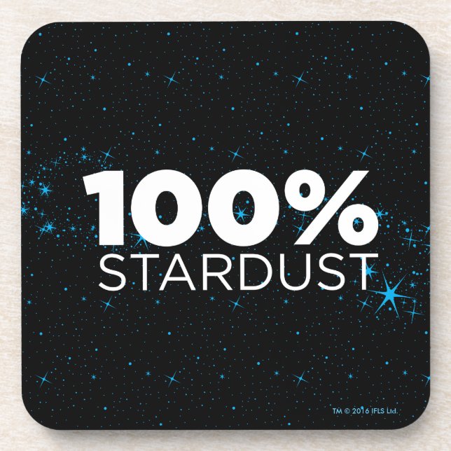 100% Stardust Untersetzer (Vorderseite)