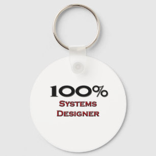 100 %-System-Designer Schlüsselanhänger