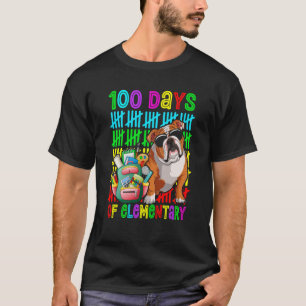 100. Tag der Grundschule Jungen Kinder Englischer T-Shirt