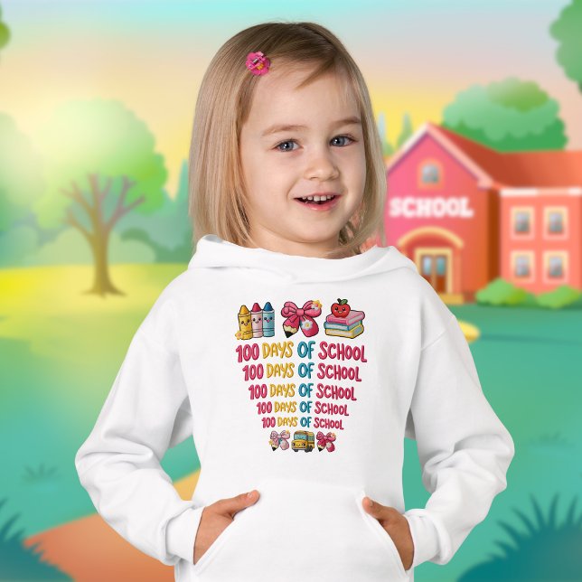 100. Tag der Schule feiern Hoodie (Von Creator hochgeladen)