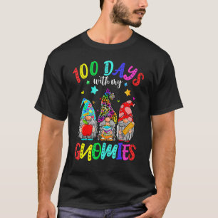 100. Tag der Schule Gnome Kostüm für Frauen Männer T-Shirt
