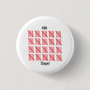 "100. Tag der Schule" Knopf Button