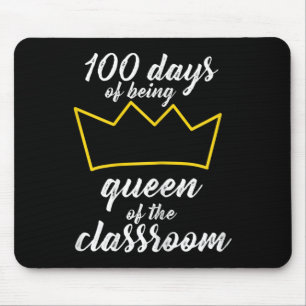 100. Tag des Schuldesigns für Lehrer und Studieren Mousepad