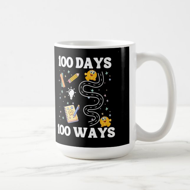 100 Tage 100 Wege Kaffeetasse (Rechts)