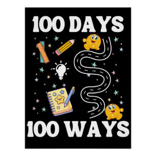 100 Tage 100 Wege Poster