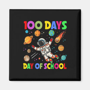 100 Tage Astronaut im Schulraum 100 Tage Magnet