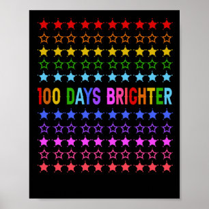 100 Tage Der 100. Tag des Kindergartens Poster
