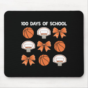 100 Tage der Schule Bysketbyll Coquette Bow Lehrer Mousepad