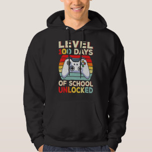 100 Tage der Schule Funny Gamer Video Games Boys 1 Hoodie