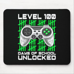 100 Tage der Schule, ungesperrte Gamer-Videospiele Mousepad
