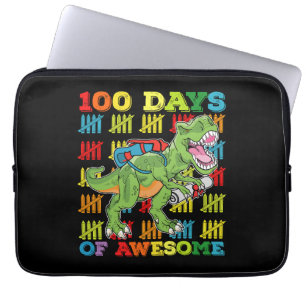100 Tage des großartigen T-Rex-Dinosauriers 100. S Laptopschutzhülle