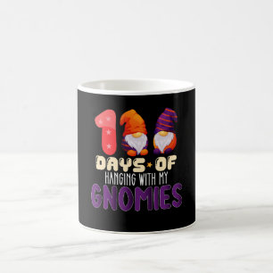 100 Tage des Hängens mit meiner Gnomies-Schule Kaffeetasse