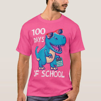 100 Tage Dinosaurier Shirt 100. Tag Dino