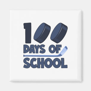 100 Tage Eishockey in der Schule 100 Tage kluger J Magnet