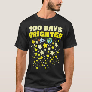 100 Tage geflattert durch den 100. Tag der Schule T-Shirt