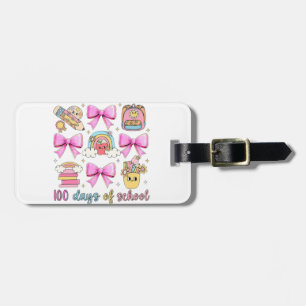 🌈 🎀 100 Tage 🎉 📚 Gepäckanhänger