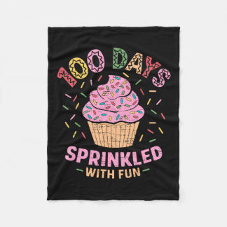 100 Tage geteilt mit Fun Cupcake 100. Tag der S Fleecedecke
