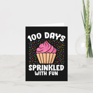 100 Tage geteilt mit Fun Cupcake 100. Tag der S Karte