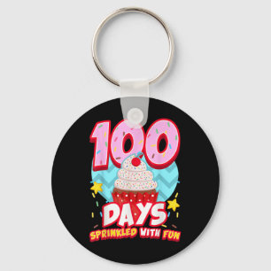 100 Tage geteilt mit Fun Cupcake 100. Tag der S Schlüsselanhänger
