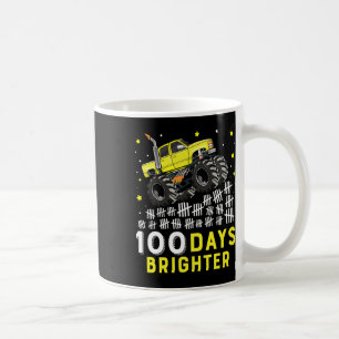 100 Tage heller Monster Truck 100 Schultage Kaffeetasse