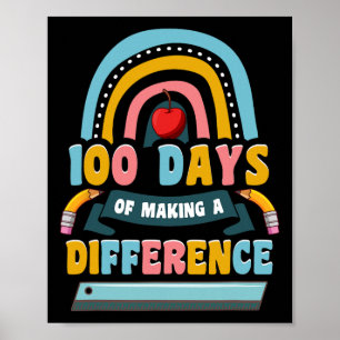 100 Tage, in denen sich die Kinder von Regenbogen  Poster