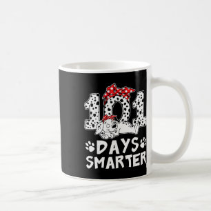 100 Tage intelligenter 101 Tage Schule Süßer Hund  Kaffeetasse