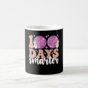 100 Tage intelligenter Disco Ball 100. Schultag Kaffeetasse