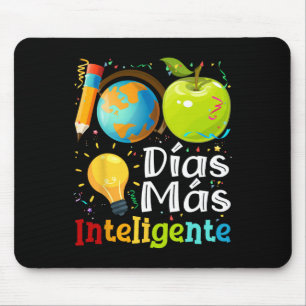 100 Tage intelligenter Spanischlehrer 100. Tag Mousepad