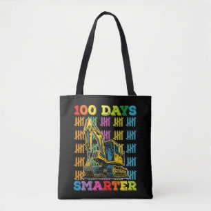 100 Tage intelligenterer Bagger 100. Schultag Tasche